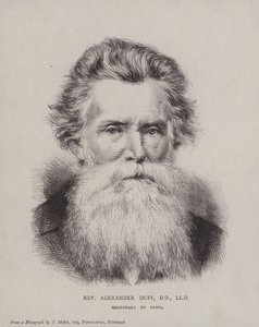 Alexander Duff, Schotse missionaris in India door English School